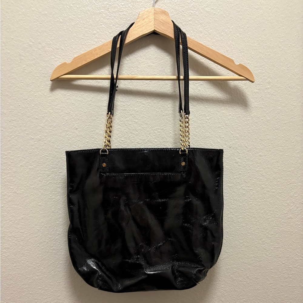 Michael Kors Jet Set Patent Leather Tote Bag